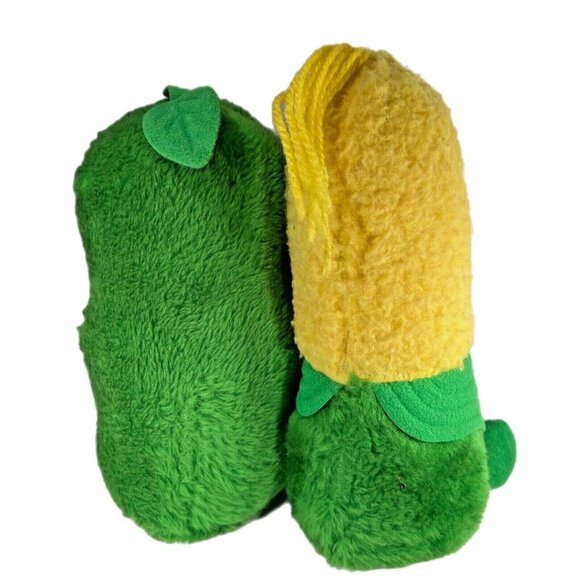 Vtg Veggie Plush Cobbie Corn Sweetie Pea Del Monte Country Yumkins Googly Eyes - Picture 5 of 8